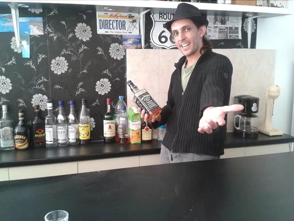 Bar, Hostel Stylianos Kissamos, Crete