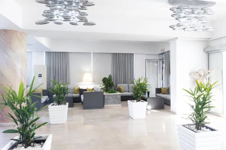 Lobby, Vrissaki Hotel Apartments, Cyprus