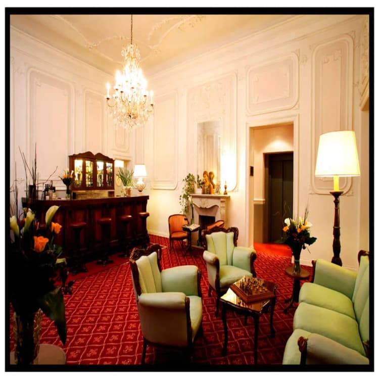 Bar, Hotel Villa Carlotta, Florence