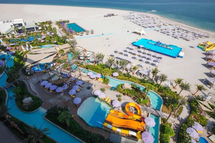 Beach, Centara Mirage Beach Resort Dubai, Dubai