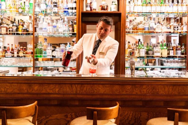 Bar, Grand Hotel Villa Serbelloni, Milan