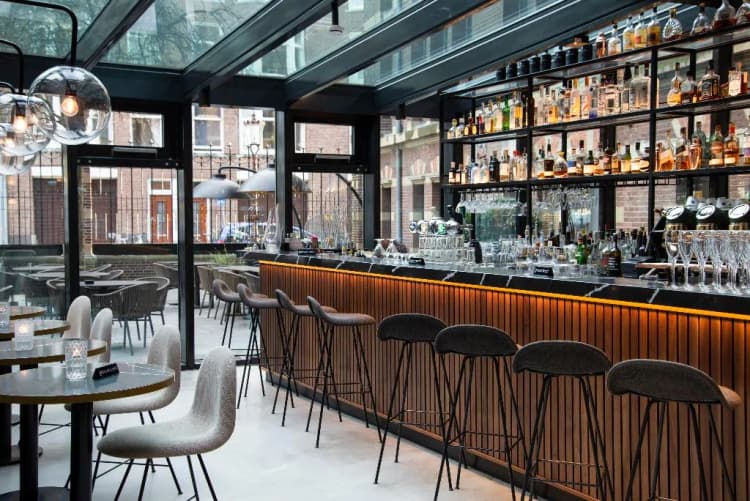 Bar, Pestana Amsterdam Riverside, Amsterdam