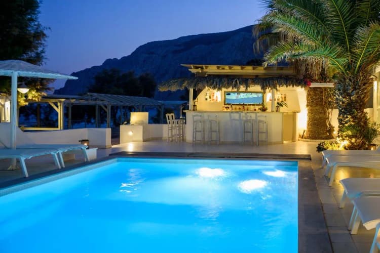 Bar, Alesahne Beach, Santorini