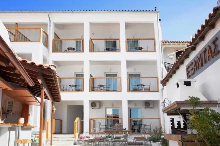 General view, Megali Ammos House, Skiathos