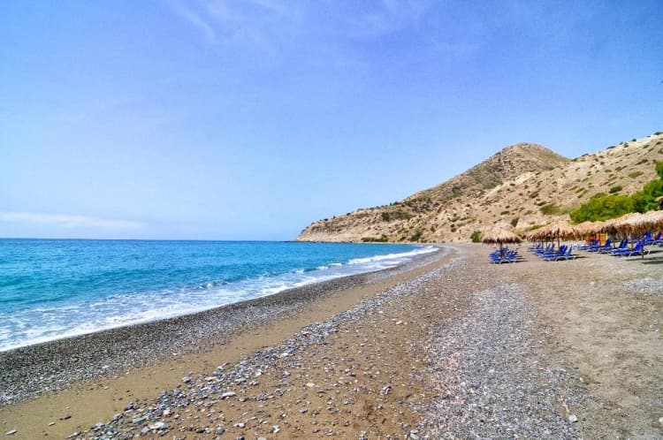 Beach, Myrtos Mare Suites, Crete