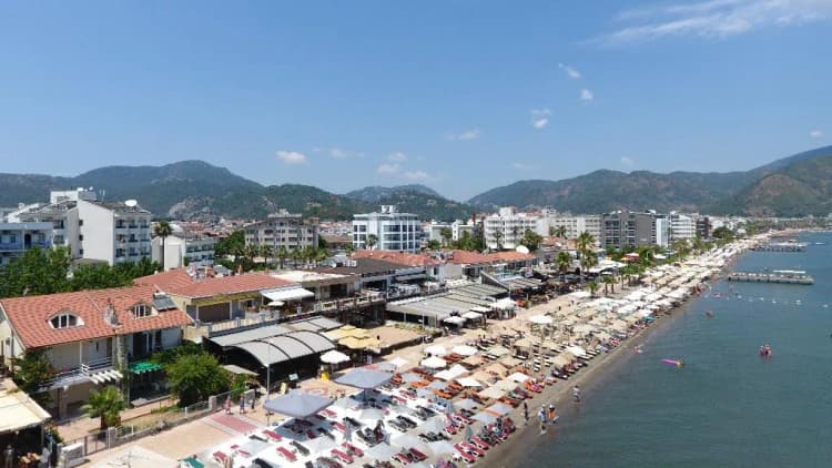 Beach, The Park Marmaris Hotel, Dalaman