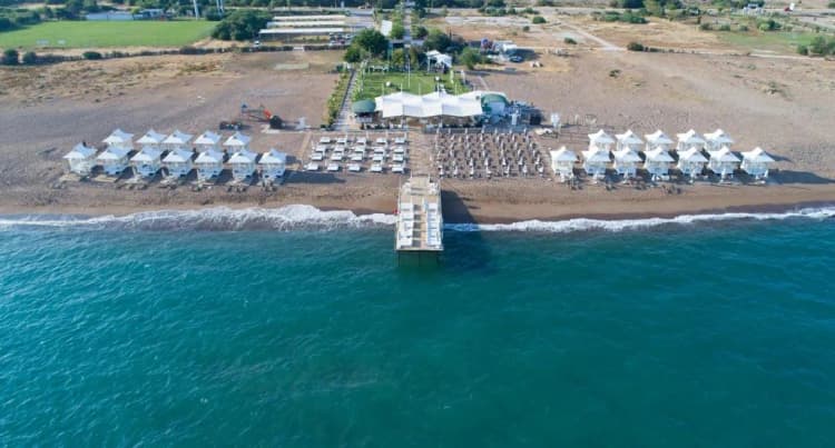 Beach, Lara Olympos Hotel, Antalya