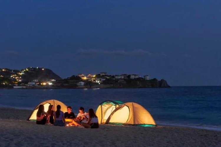 Beach, Calaserena Resort, Cagliari