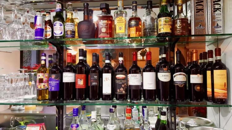 Bar, Hotel Fiorentina, Naples