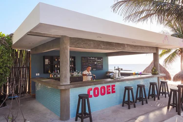 Bar, Le Reve by MIJ Beachfront Hotel, Playa Del Carmen