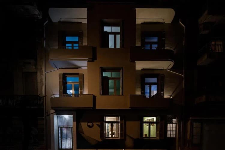 General view, Nubian Hostel, Athens
