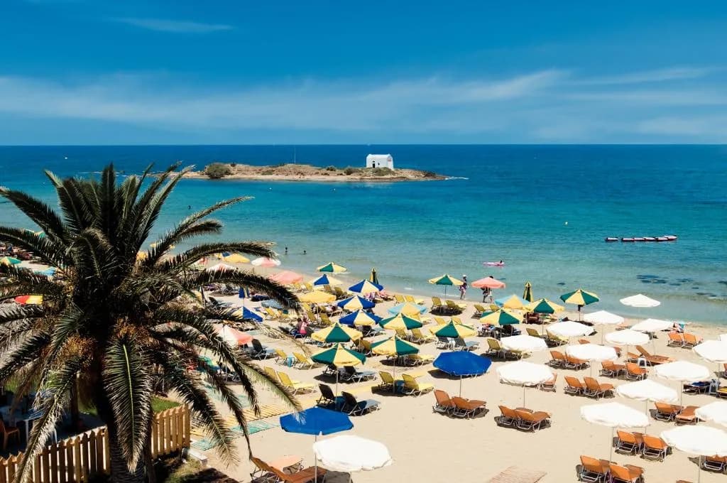 Beach, Malia Despina Apartments, Crete