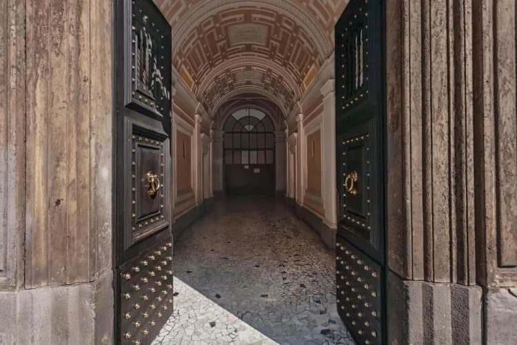 General view, Domus Napoleone, Naples