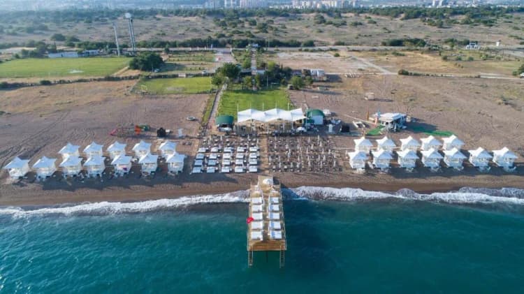 Beach, Lara Olympos Hotel, Antalya