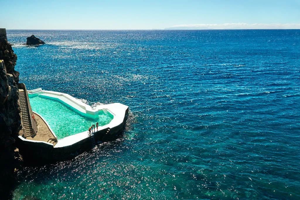 Beach, Albatroz Beach & Yacht Club, Madeira