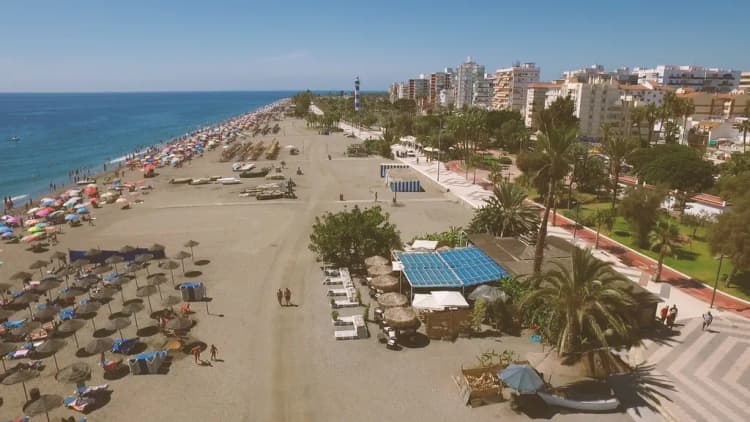Beach, Torremar, Costa Del Sol