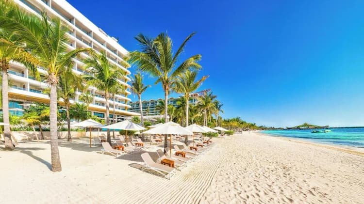 Beach, Hotel Mousai Cancun Ocean Front Adults Only, Cancun Area