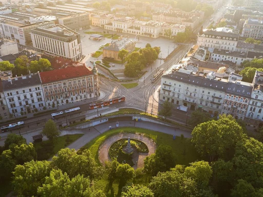 General view, Central Palace, Krakow
