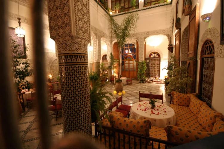 General view, Riad Dar Dmana, Fez