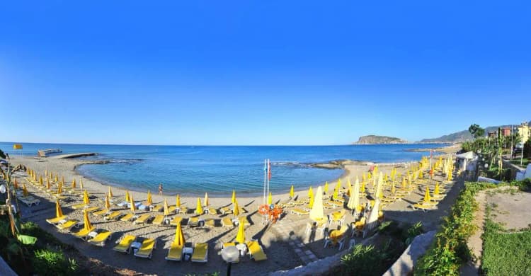 Beach, Grand Uysal Beach Hotel, Antalya