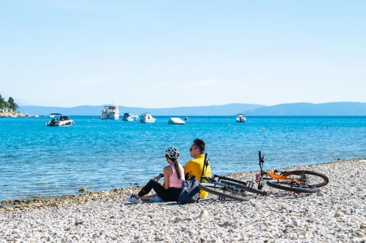 Beach, Mobilhomes Camping Oliva, Istria