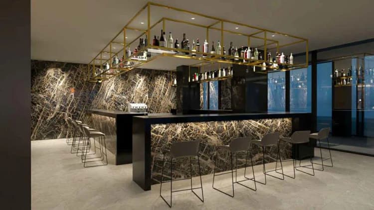 Bar, Senator Gandia Spa Hotel, Valencia