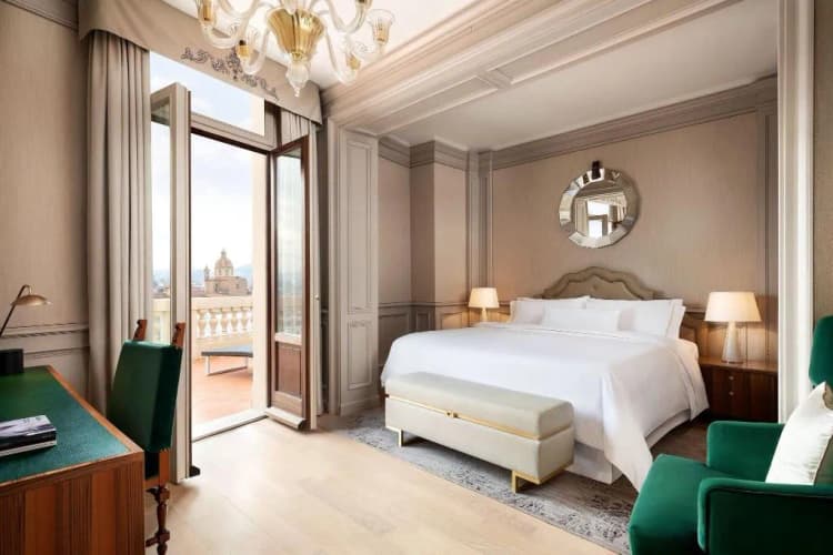 APARTMENT KING SIZE BED Room, The Westin Excelsior, Florence