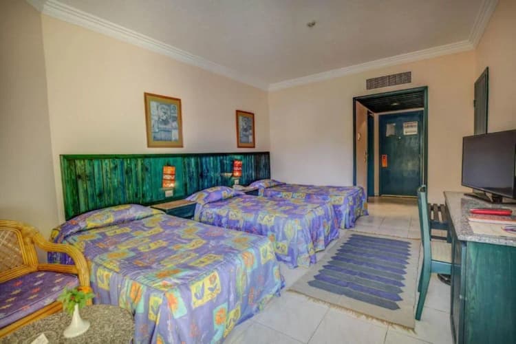 FAMILY ROOM SEA VIEW Room, Eurotel Palm Beach Resort, Red Sea Riviera