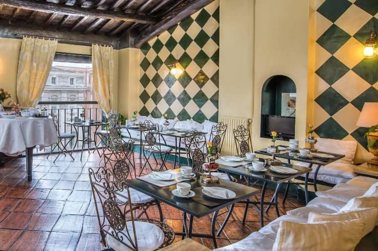 Bar, Hotel Fontana, Rome