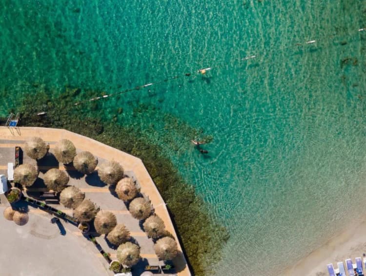 Beach, Cumbalica Hotel, Izmir