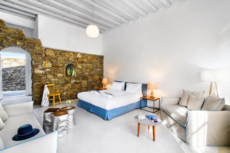 DOUBLE STANDARD Room, Apanema Resort, Mykonos