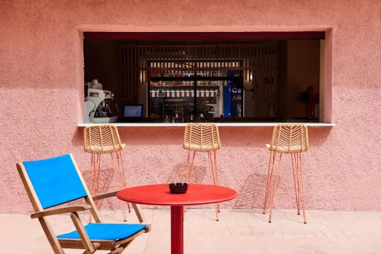 Bar, tent Lloret de Mar, Costa Brava