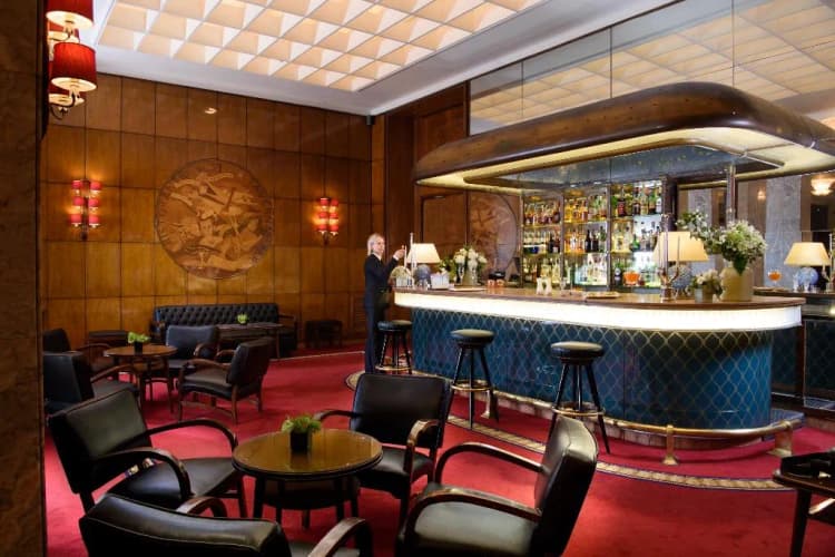 Bar, Bettoja Hotel Mediterraneo, Rome