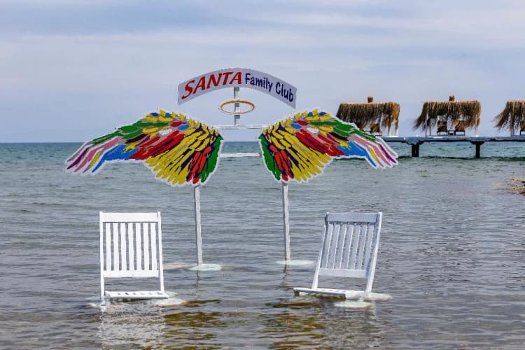 Beach, Santa Family Club Hotel, Izmir