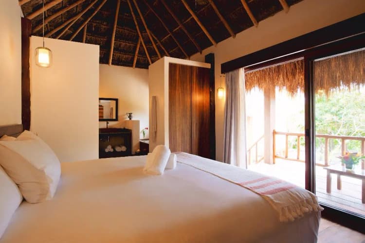BUNGALOW OCEAN VIEW QUEEN BED Room, Mukan Resort, Cancun Area