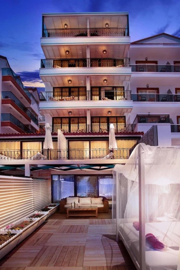 General view, Nur Beach Hotel, Dalaman