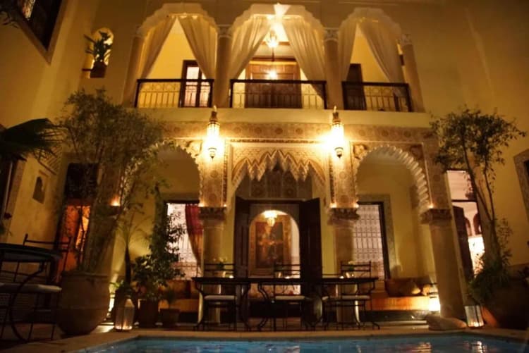 General view, Riad Al Loune, Marrakech