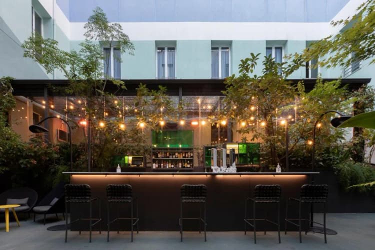 Bar, Petit Palace Santa Barbara, Madrid