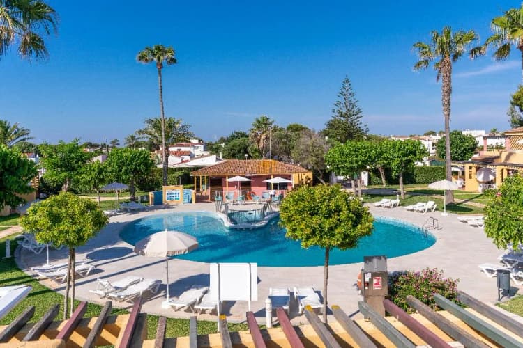 General view, Ses Anneres apartments, Menorca