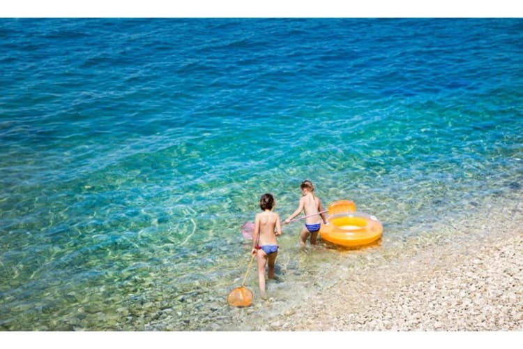 Beach, Valamar Diamant Hotel, Istria