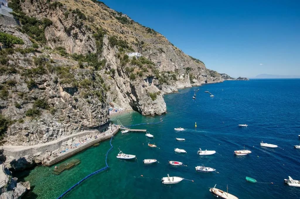 Beach, Villa Corallium, Naples