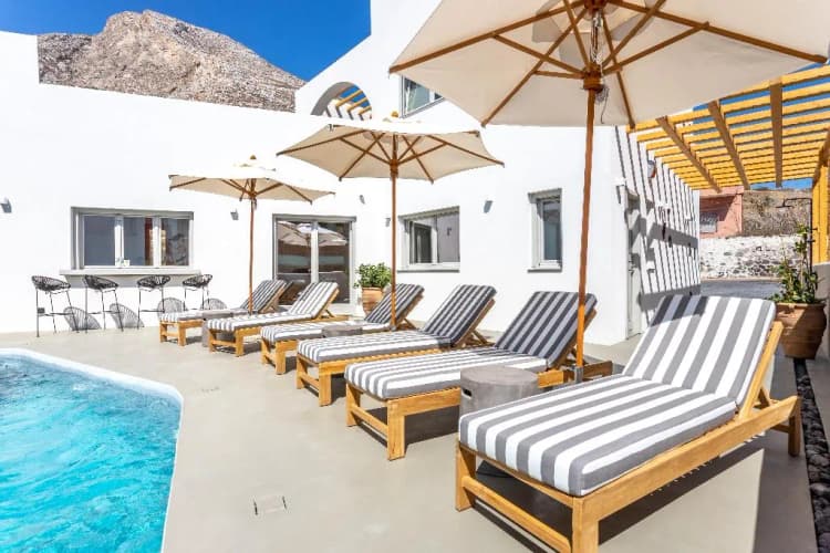 General view, Aegean Gem, Santorini