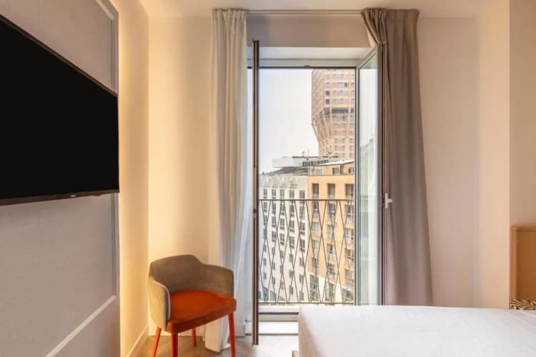 DOUBLE WITH TERRACE Room, B&B HOTEL Milano Duomo Velasca, Milan