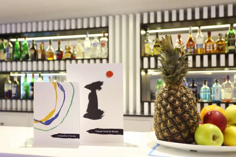 Bar, Hotel Joan Miro Museum, Majorca