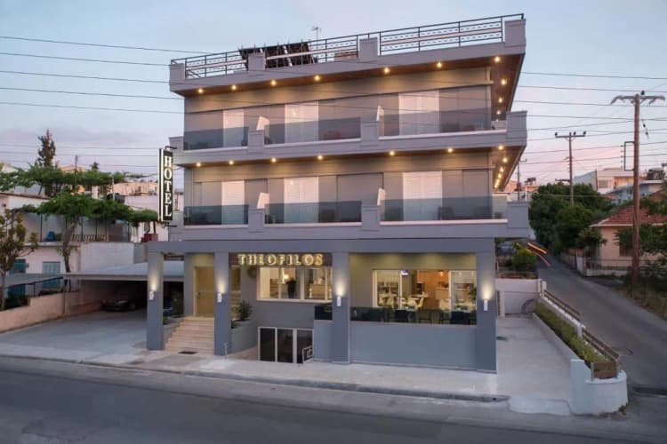 General view, Theofilos City Hotel, Crete
