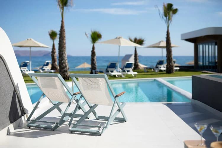 BUNGALOW WITH PRIVATE POOL Room, Arina Beach Resort, Crete