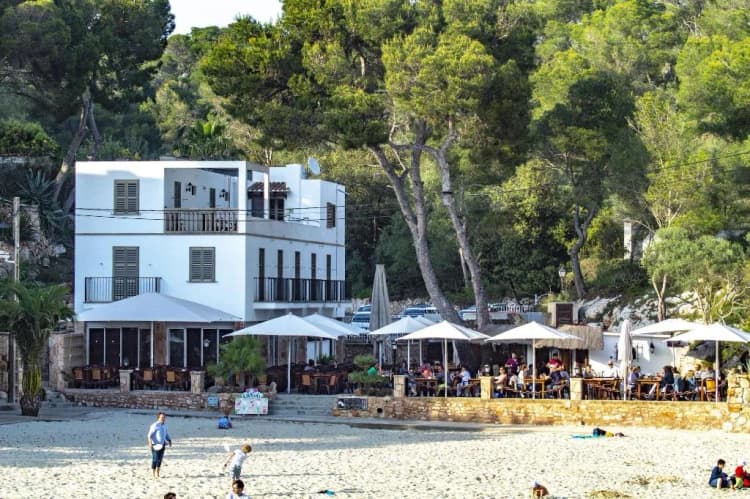 General view, Hostal Playa Cala Santanya, Majorca