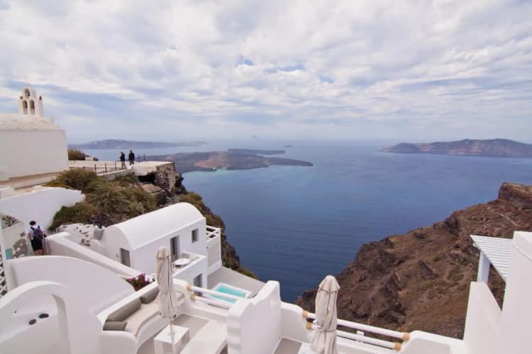 General view, Sunny Villas Apartments, Santorini