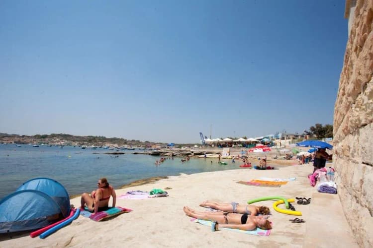 Beach, Sensi Hotel, Malta