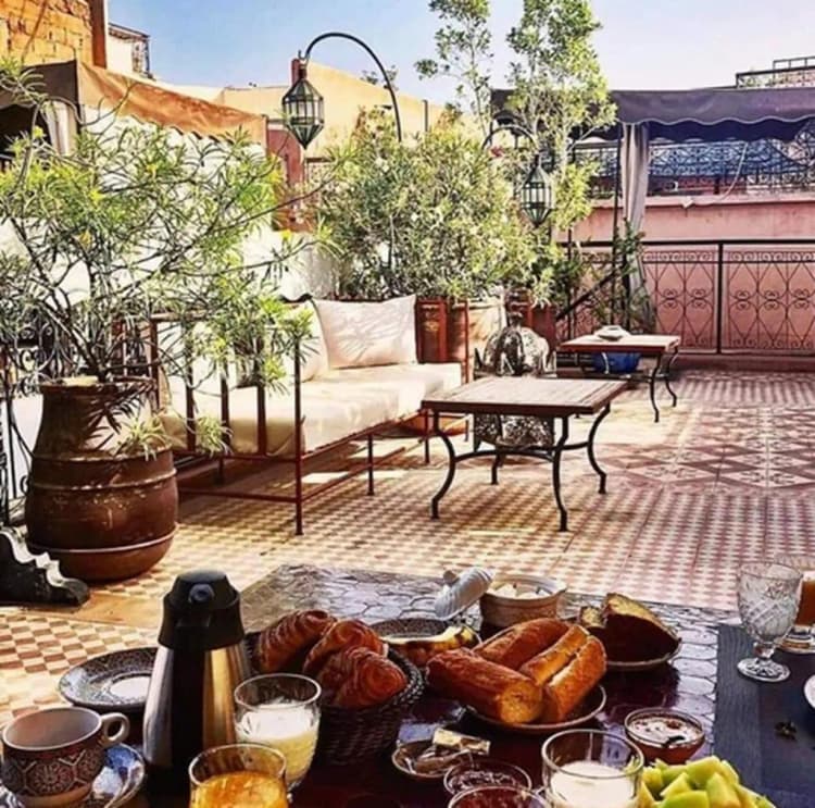 General view, Riad Andalla, Marrakech